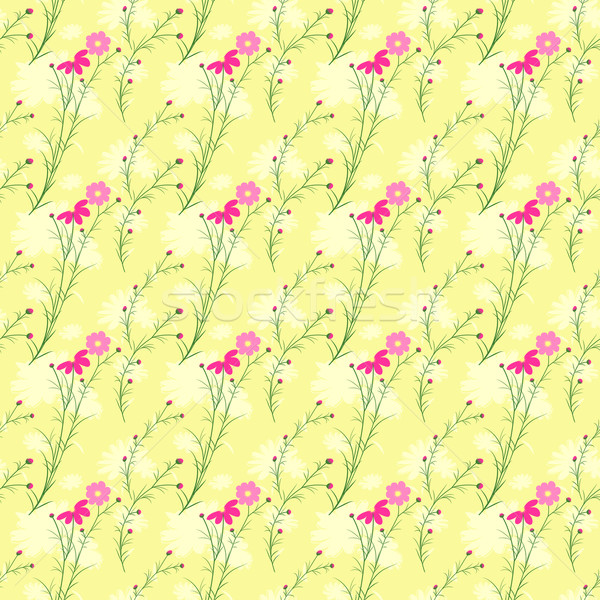 春 カラフル 花 抽象的な 緑 ストックフォト © meikis