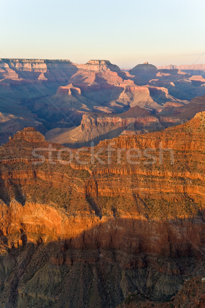 Fantasztikus kilátás Grand Canyon pont dél peremszegély Stock fotó © meinzahn