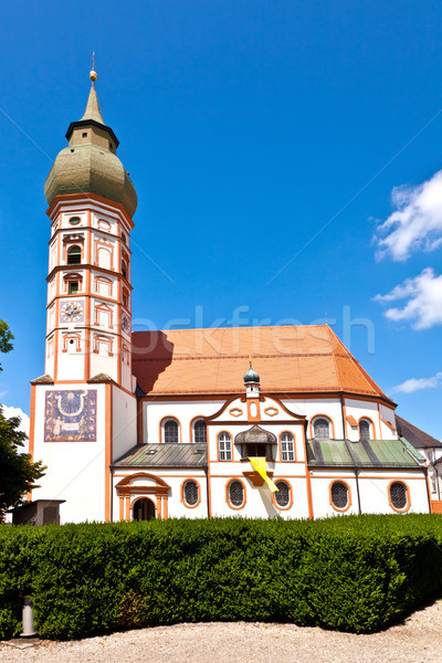 famous cloister of Andechs Stock photo © meinzahn