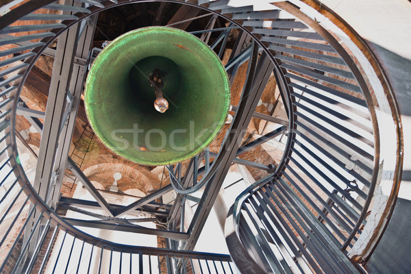 bell in the clocktower Torre dei Lamberti Stock photo © meinzahn
