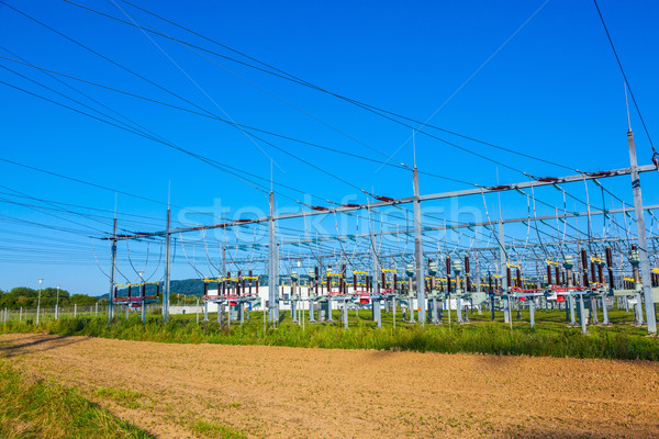 électrique centrale belle coloré prairie [[stock_photo]] © meinzahn