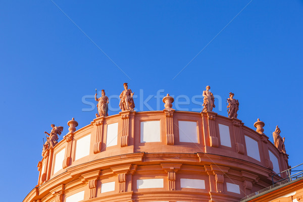 Stock photo: The palace of Wiesbaden Biebrich, Germany 
