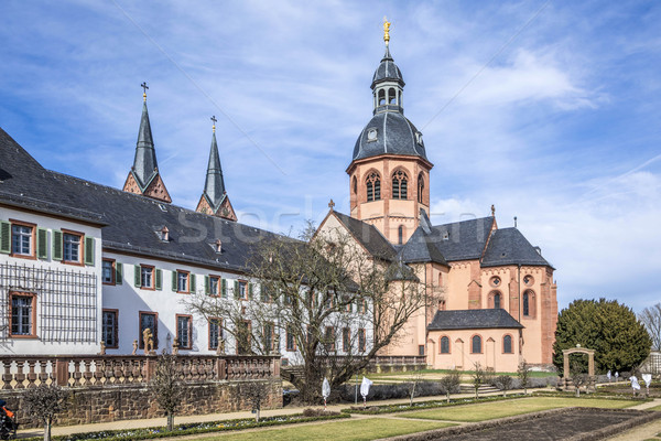 famous benedictine cloister in Seligenstadt, Germany Stock photo © meinzahn