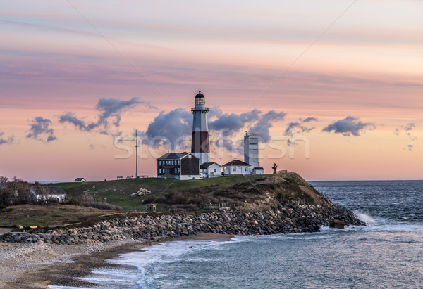 Montauk Point Light, Lighthouse, Long Island, New York, Suffolk  Stock photo © meinzahn