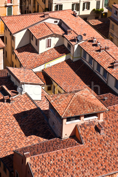 Panorama of the beautiful Italian city Verona Stock photo © meinzahn