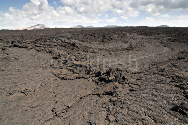 Stock photo: vulcanic landscape 
