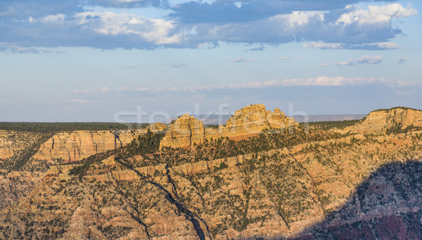 view into the grand canyon from mathers point, south rim Stock photo © meinzahn