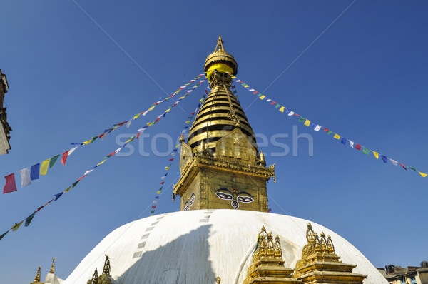 The Great stupa Bodnath in Kathmandu Stock photo © meinzahn