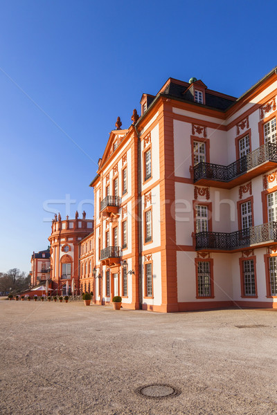 The palace of Wiesbaden Biebrich, Germany  Stock photo © meinzahn