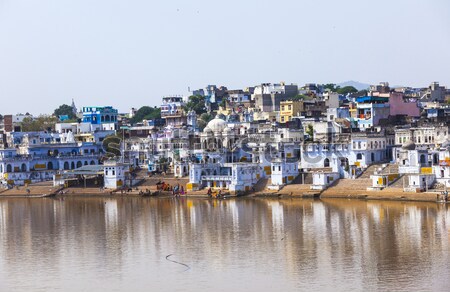 View of the City of Pushkar, Rajasthan, India.  Stock photo © meinzahn