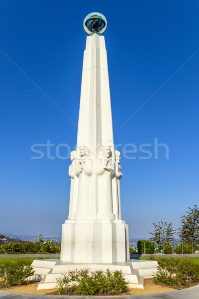 Astronomers monument at the Griffith Observatory in Los Angeles, Stock photo © meinzahn