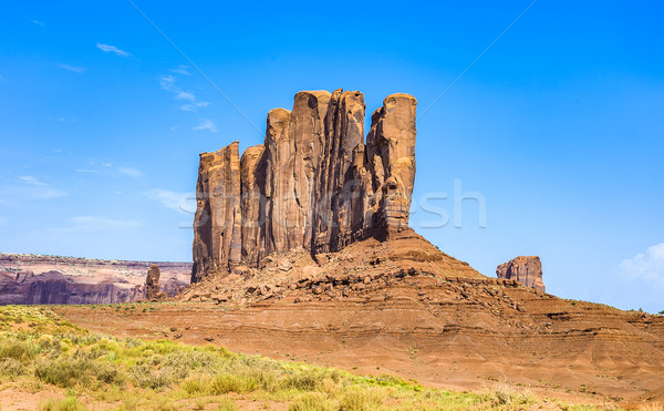 Wielbłąda gigant piaskowiec formacja dolinie Zdjęcia stock © meinzahn