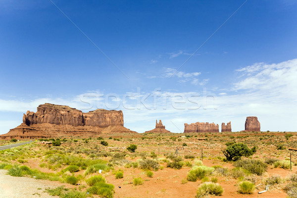 Király trón óriás homokkő képződmény természet Stock fotó © meinzahn