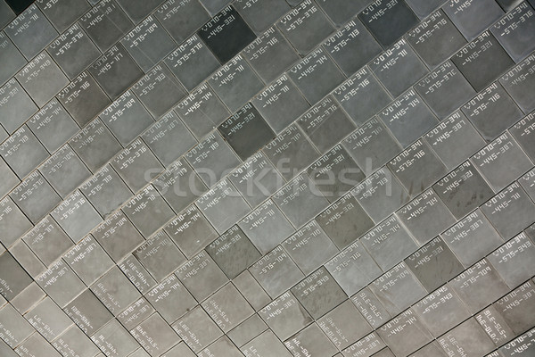 Heat resistant tiles on outside of nose of Space Shuttle Stock photo © meinzahn