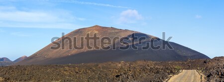 Volcanic landscape taken in Timanfaya National Park, Lanzarote,  Stock photo © meinzahn