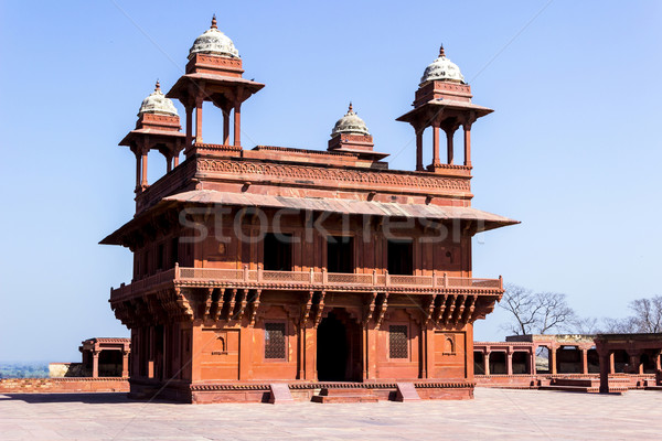 Fatehpur Sikri, India, built by the great Mughal emperor, Akbar  Stock photo © meinzahn