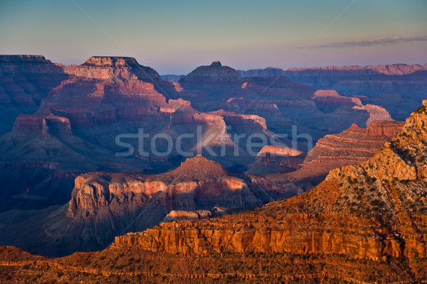 fantastic view into the grand canyon from mathers point, south r Stock photo © meinzahn