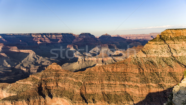 Spectaculos apus Grand Canyon Arizona natură munte Imagine de stoc © meinzahn