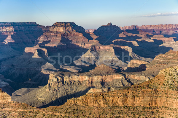 view into the grand canyon from mathers point, south rim Stock photo © meinzahn