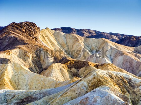 Malerische weichen Wellen mehrfarbig Sandstein Tod Stock foto © meinzahn