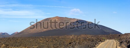 Volcanic landscape taken in Timanfaya National Park, Lanzarote,  Stock photo © meinzahn