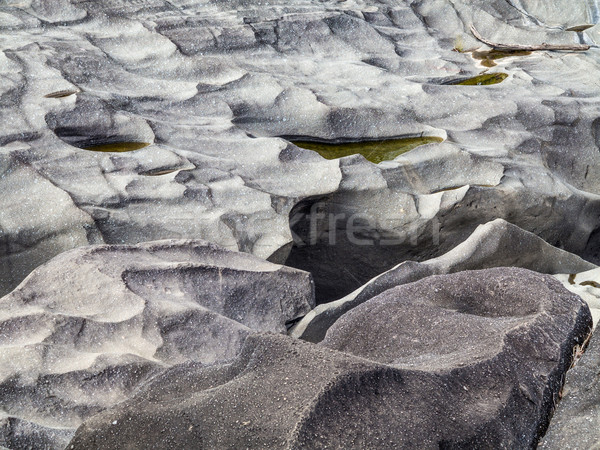 Maan vallei dal water bos natuur Stockfoto © meinzahn