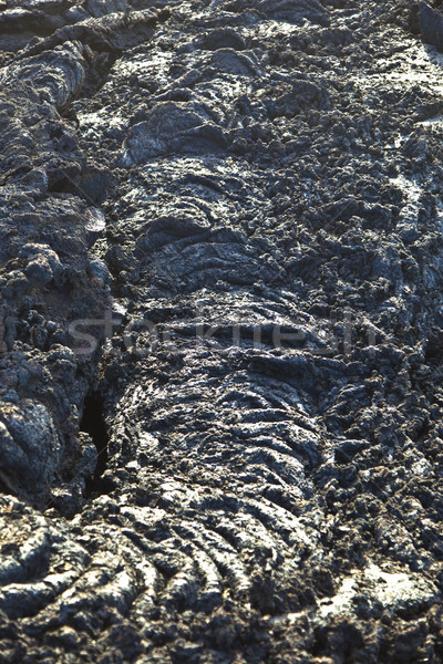 Stones of volcanic flow give a beautiful  structure Stock photo © meinzahn