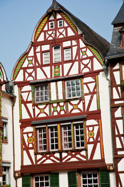 frame house from the mediaeval times  Stock photo © meinzahn