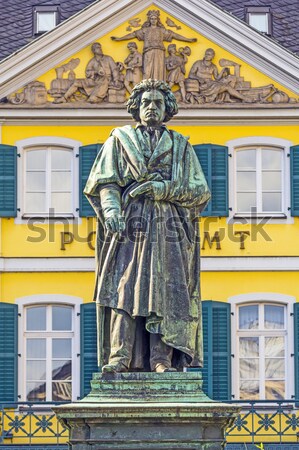 The Beethoven Monument on the Munsterplatz in Bonn Stock photo © meinzahn