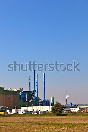 Imagine de stoc: Clădirilor · industrie · parc · frumos · peisaj · Frankfurt