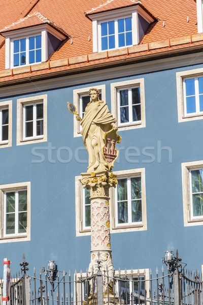 fountain in Rothenburg ob der Tauber, Bavaria, Germany Stock photo © meinzahn