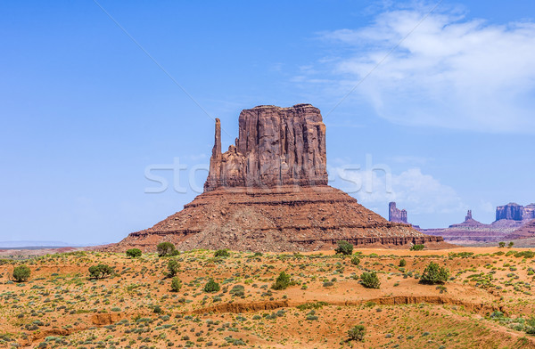Nyugat ujjatlan kesztyűk völgy óriás homokkő képződmény Stock fotó © meinzahn