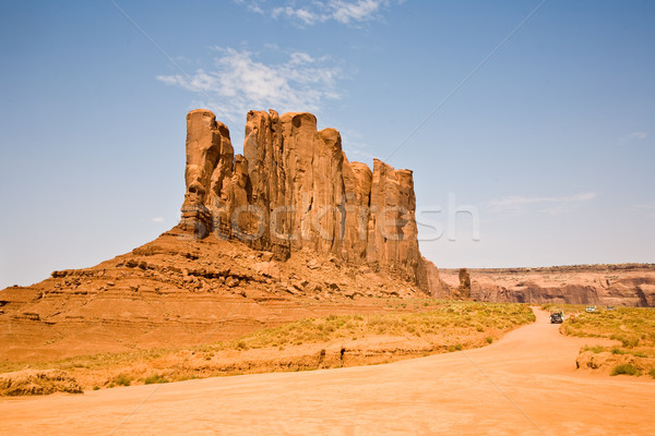 famous scenic Butte in Monument Valley Stock photo © meinzahn