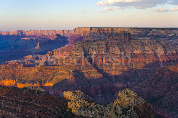 colorful Sunset at Grand Canyon seen from Mathers Point Stock photo © meinzahn