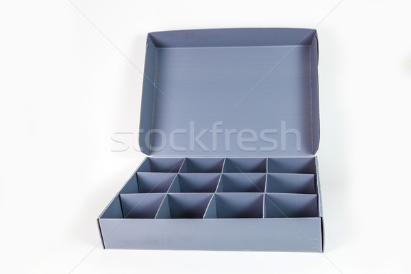 empty grey box Stock photo © meinzahn