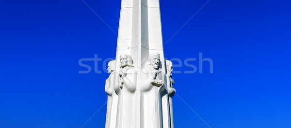 Astronomers monument at the Griffith Observatory in Los Angeles, Stock photo © meinzahn