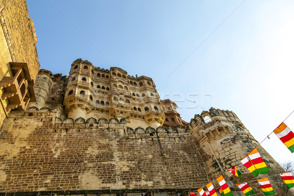 meherangarh fort - jodhpur - india  Stock photo © meinzahn