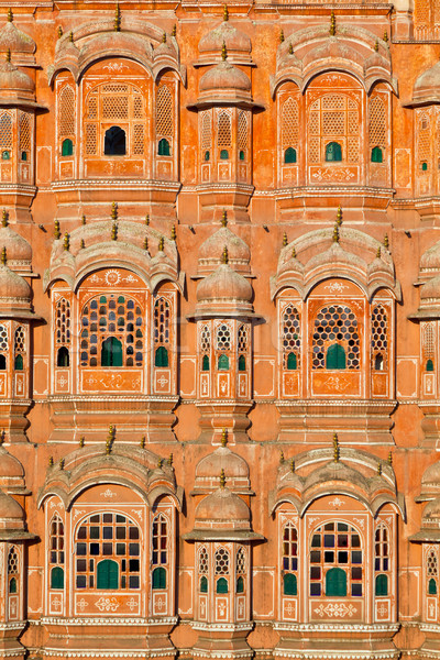 Hawa Mahal, the Palace of Winds, Jaipur, Rajasthan, India.  Stock photo © meinzahn