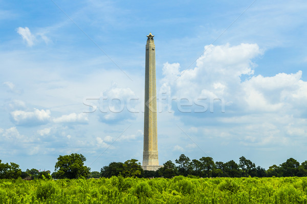 The San Jacinto Monument on a nice summer day Stock photo © meinzahn