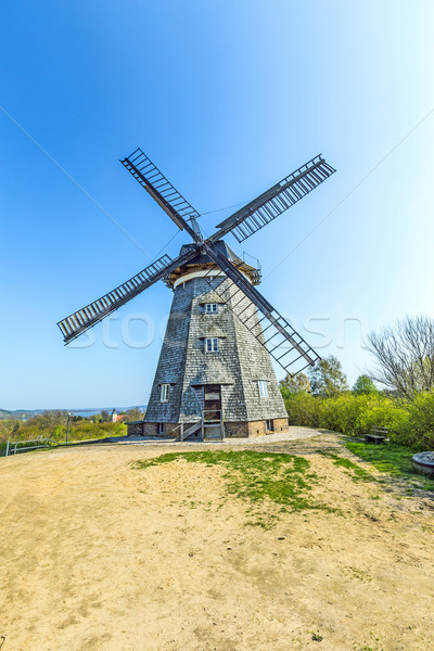  Dutch windmill in Benz  Stock photo © meinzahn
