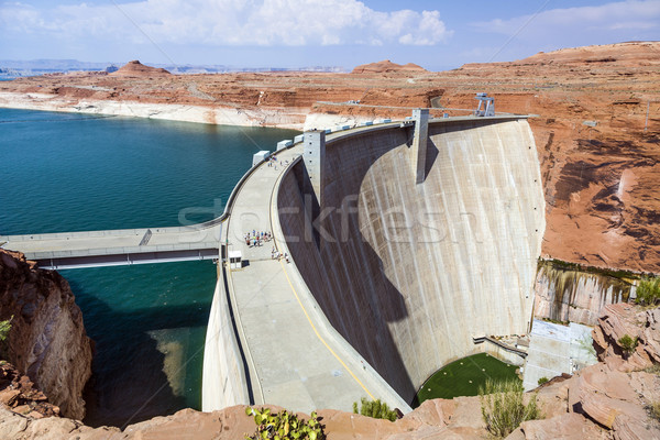 Glen Canyon Dam, near Page Arizona Stock photo © meinzahn
