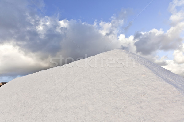 Stock photo: Salt refinery, Saline from Janubio, Lanzarote 