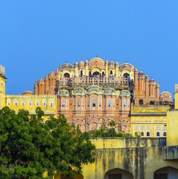 Hawa Mahal in late afternoon light Stock photo © meinzahn