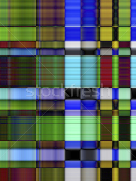 fantasy background with bright colorful rectangles Stock photo © meinzahn