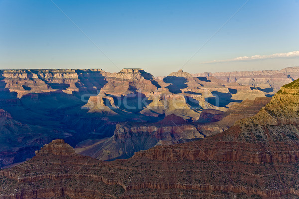 fantastic view into the grand canyon from mathers point, south rim Stock photo © meinzahn