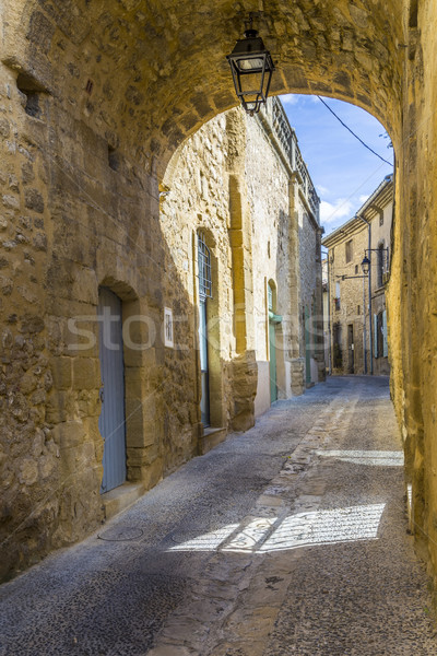 scenic view of village of Jouques in southern France  Stock photo © meinzahn