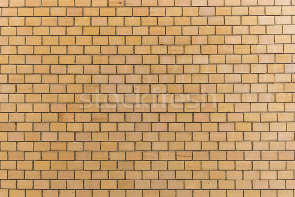 pattern of old orange brick wall Stock photo © meinzahn