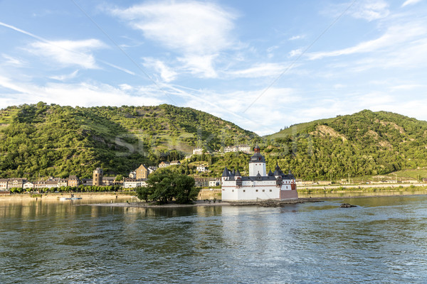 beautiful panoramic view to the Rhine valley Stock photo © meinzahn