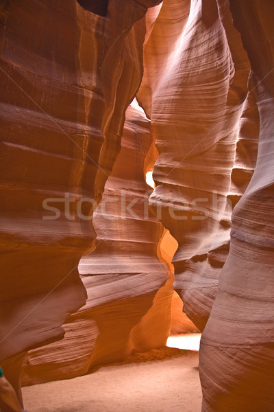Antelopes Canyon near page, the world famoust slot canyon Stock photo © meinzahn