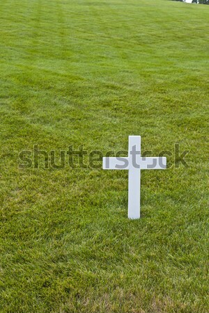 Modest tomb of Robert Kennedy in Arlington National Cemetery, Ar Stock photo © meinzahn